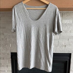 All Saints Men’s Tonic Scoop Gray Tee